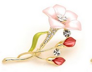Broche Fleur & ses Boutons