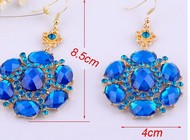 Ensemble Collier Pendant d'Oreille Cristaux