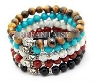 bracelet pierre semi précieuse bouddha