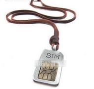 Lacet Cuir Carte Sim