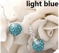 Pendant d'Oreille boule disco