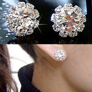 Clous d'Oreilles Cristal