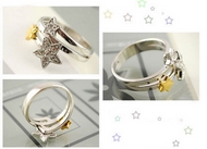 Bague Étoilées T53/54