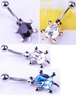 Piercing Tortue de Cristal
