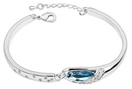 Bracelet Cristal Bleu