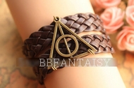 Bracelet Brun & Triangle
