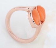 Bague 2 opales