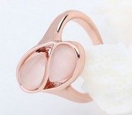 Bague 2 opales