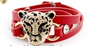 Bracelet  Motif Léopard