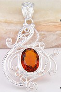 Pendentif Citrine Brésilienne