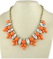 Collier Cristaux entrecoupés de Pierres