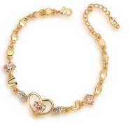Bracelet Or rose ou Or Swarovski Elements