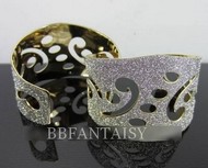 Bracelet Rigide Ouvert Granité