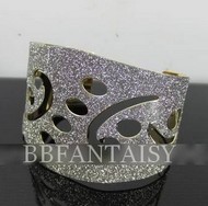 Bracelet Rigide Ouvert Granité