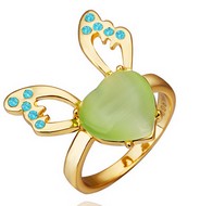 Bague papillon cristaux autrichien