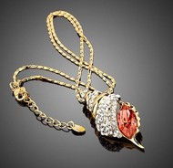 cha&icirc;ne & Pendentif Bigorneau Swarovski