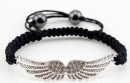 Bracelet Shamballa Motif Ailes
