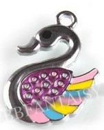 Pendentif Cygne pour Médaillon