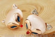 Clou d'Oreille Tête de Renard