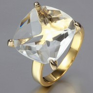 Bague zircon Cristal