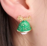 B.O Cloche de Noël Verte