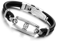 Bracelet Lien Noir