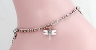 Bracelet Cheville Breloques Papillons