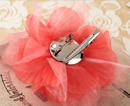 Broche Fleur en Tulle