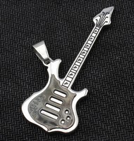 Chaine & pendentif guitare