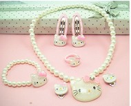 Parure Hello Kitty Blanche