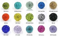 Pendant d'Oreille boule disco