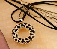 Collier Pendentif Léopard